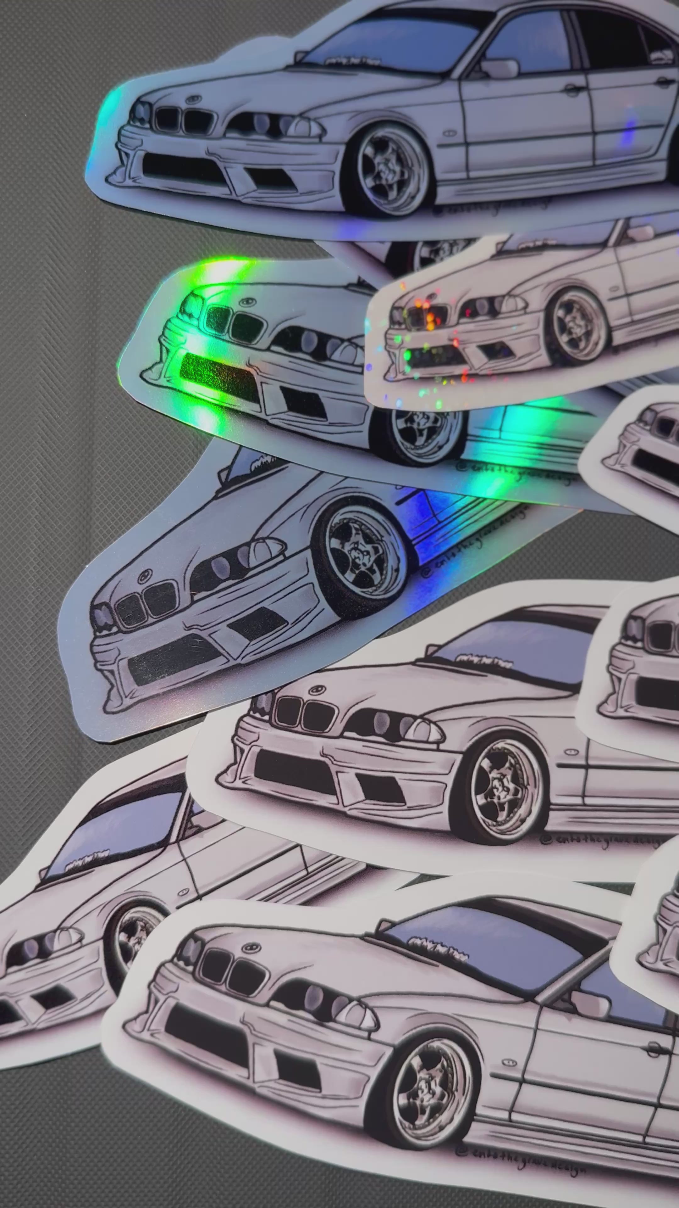Extra sticker sheets (only possible after ordering custom drawn stickers)